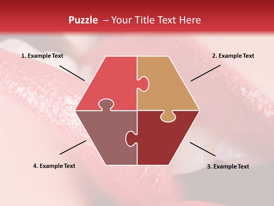 Couple Closeup  PowerPoint Template