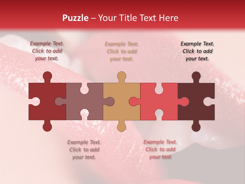 Couple Closeup  PowerPoint Template