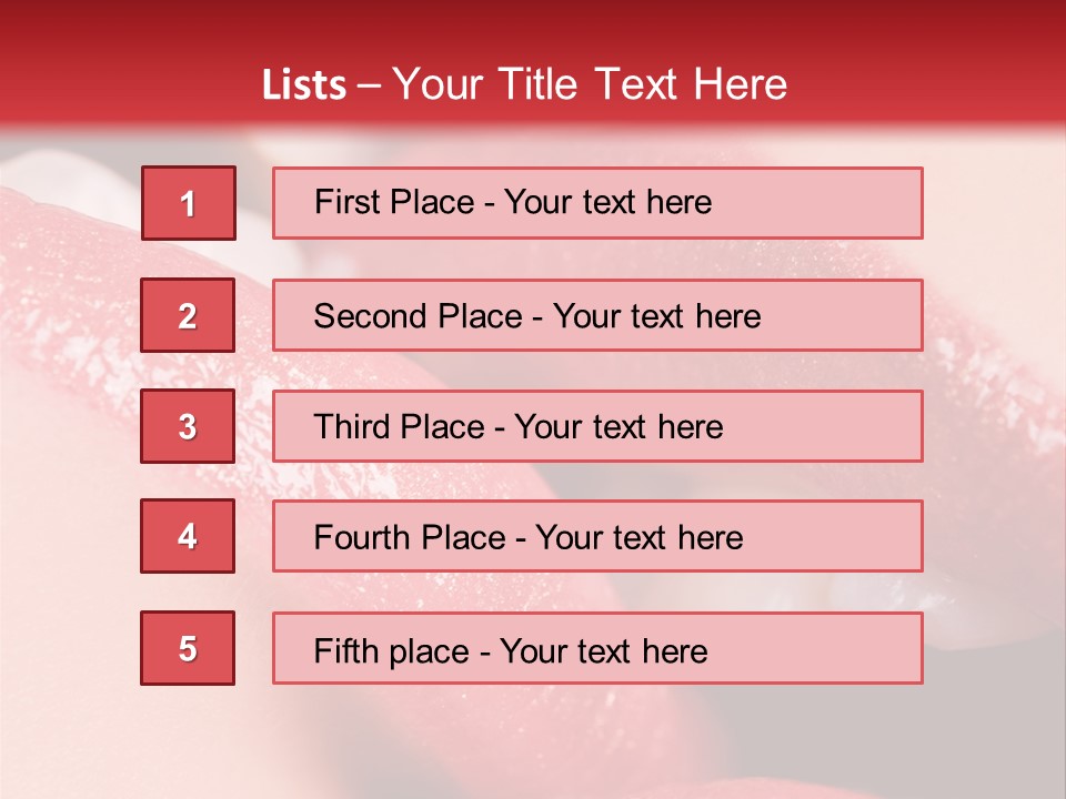 Couple Closeup  PowerPoint Template