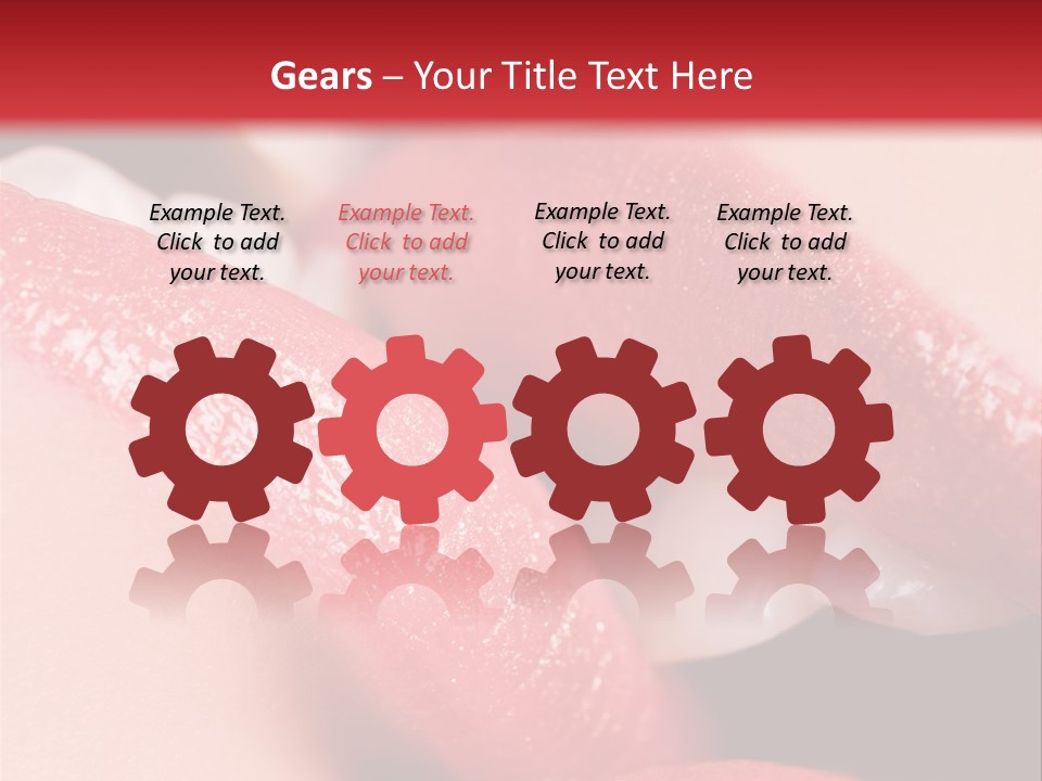 Couple Closeup  PowerPoint Template