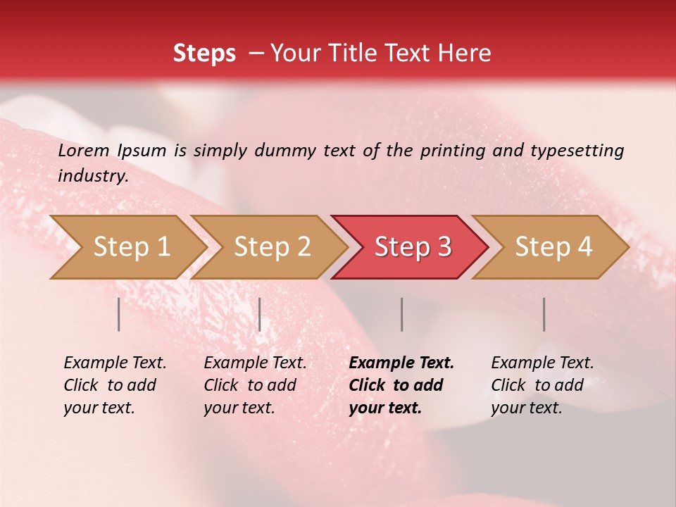 Couple Closeup  PowerPoint Template