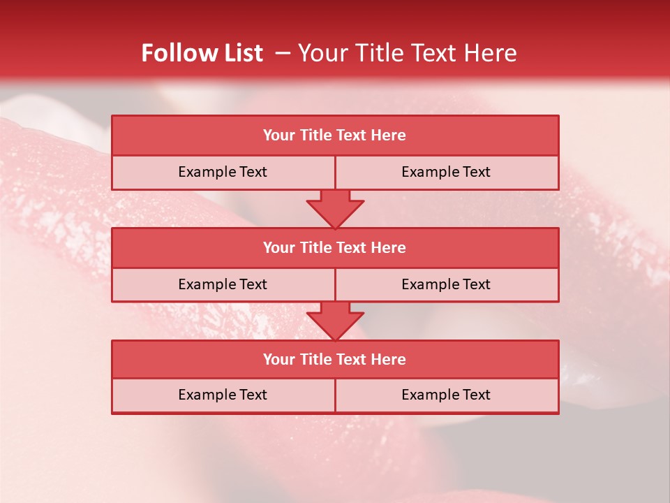 Couple Closeup  PowerPoint Template