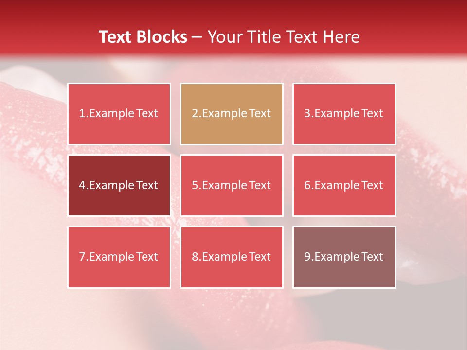 Couple Closeup  PowerPoint Template