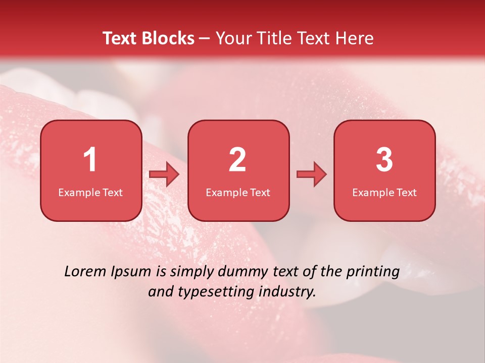 Couple Closeup  PowerPoint Template