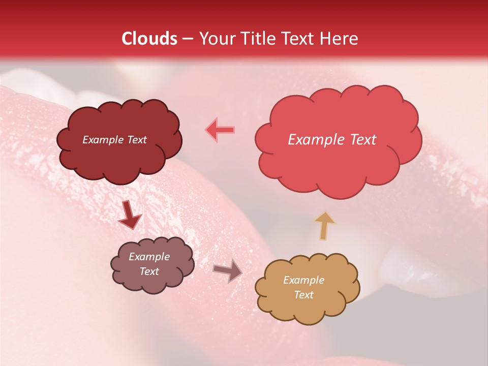 Couple Closeup  PowerPoint Template