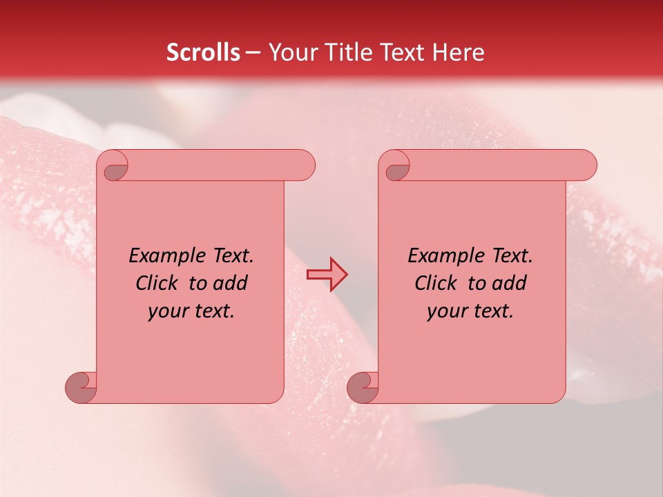 Couple Closeup  PowerPoint Template