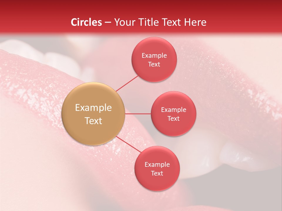 Couple Closeup  PowerPoint Template