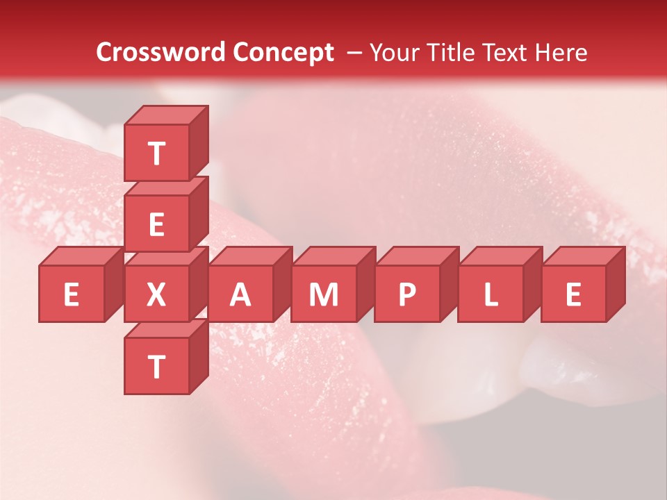 Couple Closeup  PowerPoint Template