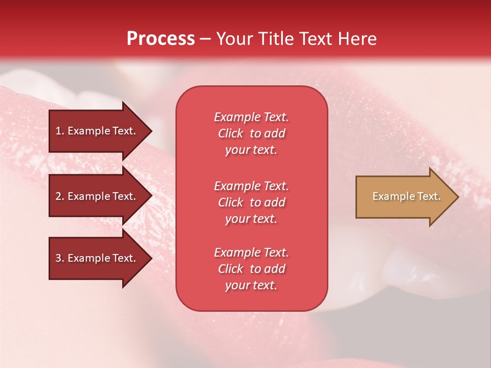 Couple Closeup  PowerPoint Template