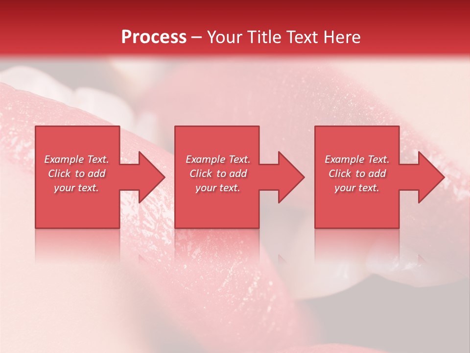 Couple Closeup  PowerPoint Template