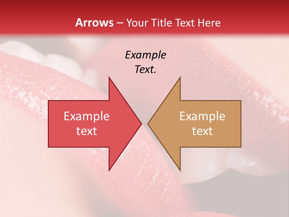 Couple Closeup  PowerPoint Template