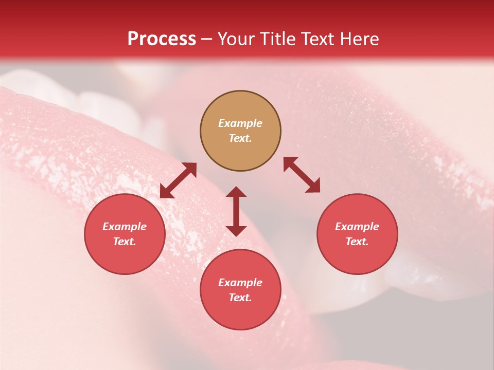 Couple Closeup  PowerPoint Template