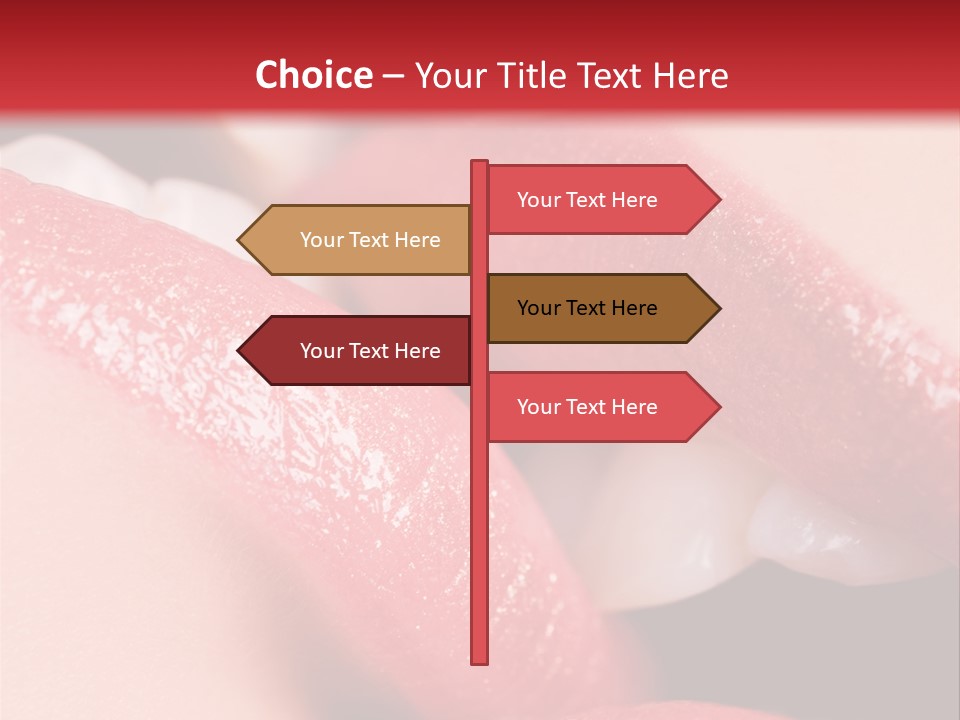 Couple Closeup  PowerPoint Template