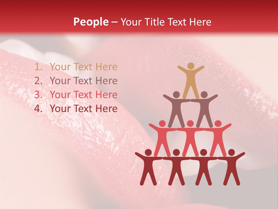 Couple Closeup  PowerPoint Template