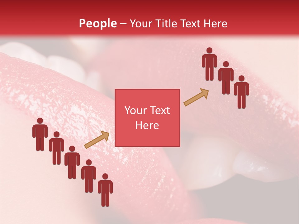 Couple Closeup  PowerPoint Template