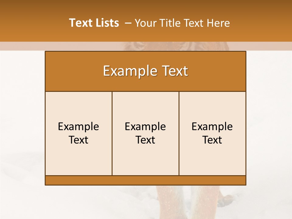 Siberian Tiger Wallpaper Hd PowerPoint Template