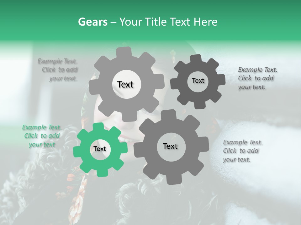 Russian Girl PowerPoint Template