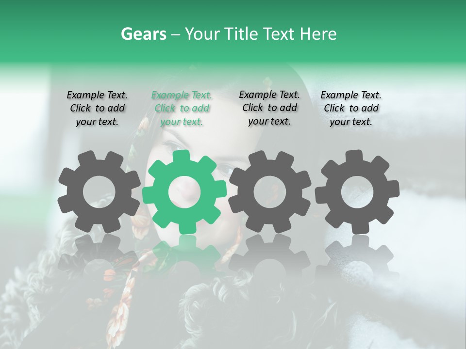 Russian Girl PowerPoint Template