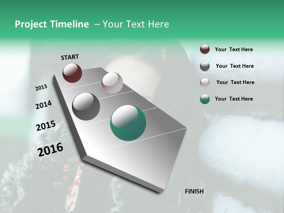 Russian Girl PowerPoint Template