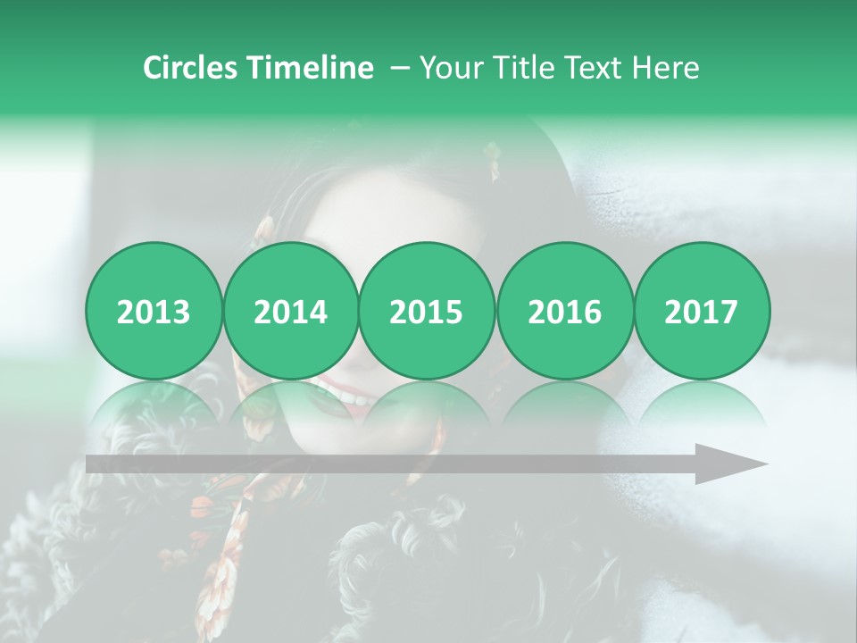 Russian Girl PowerPoint Template