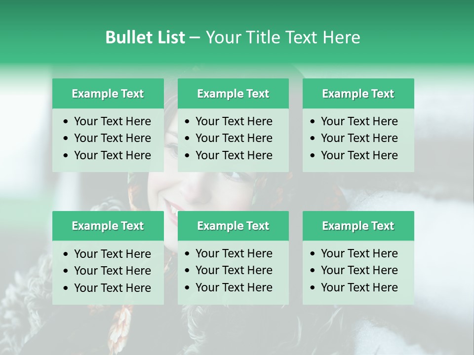 Russian Girl PowerPoint Template