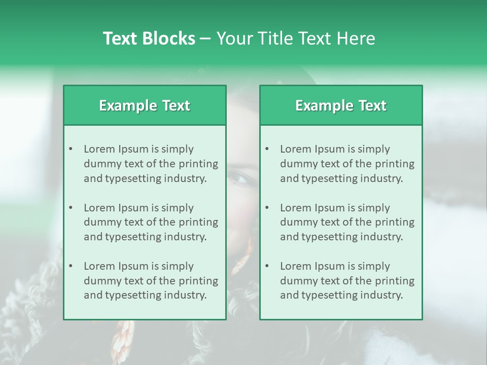 Russian Girl PowerPoint Template