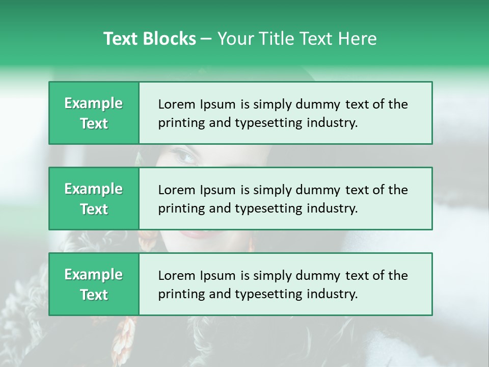 Russian Girl PowerPoint Template