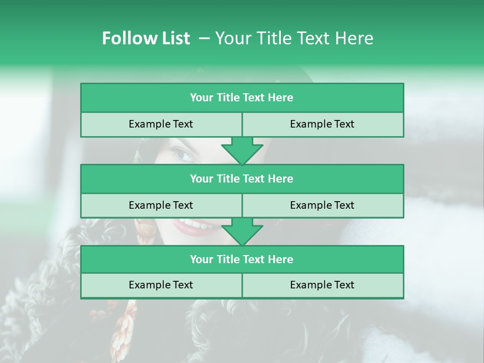 Russian Girl PowerPoint Template