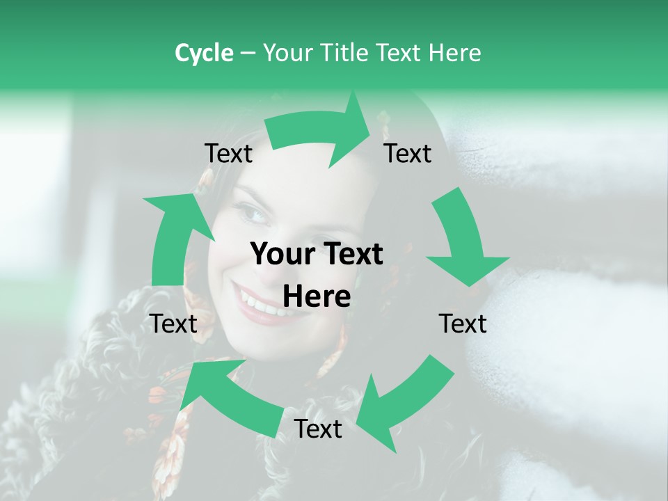 Russian Girl PowerPoint Template