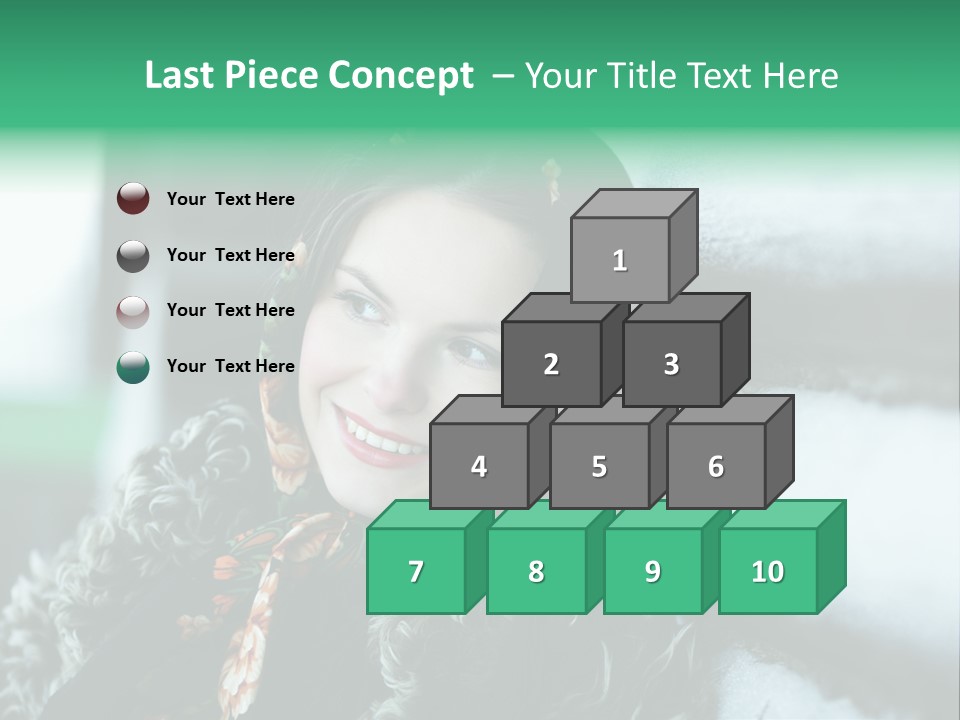 Russian Girl PowerPoint Template