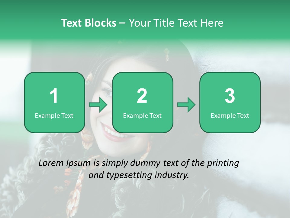 Russian Girl PowerPoint Template