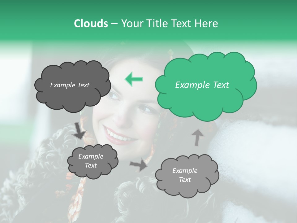 Russian Girl PowerPoint Template