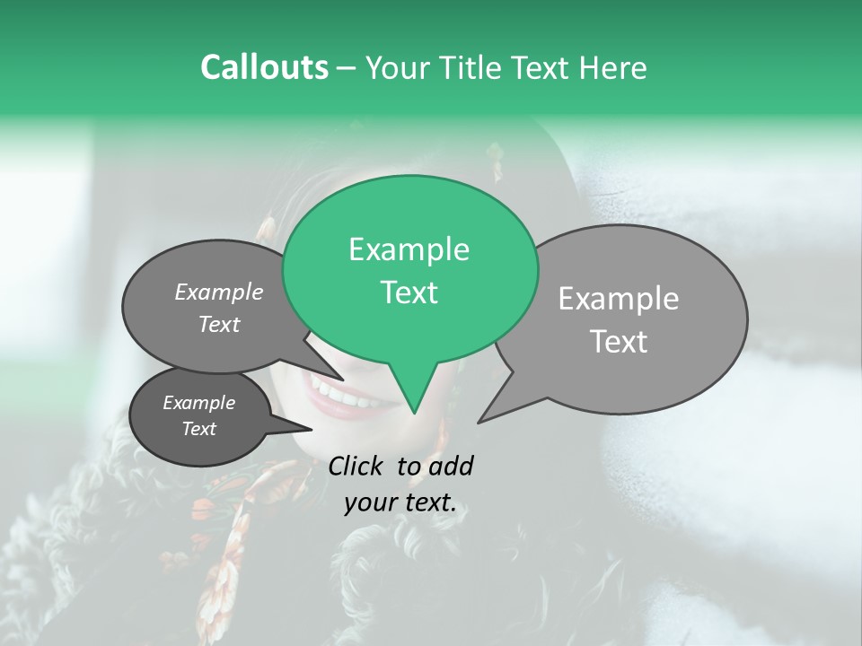 Russian Girl PowerPoint Template