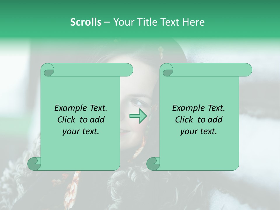 Russian Girl PowerPoint Template