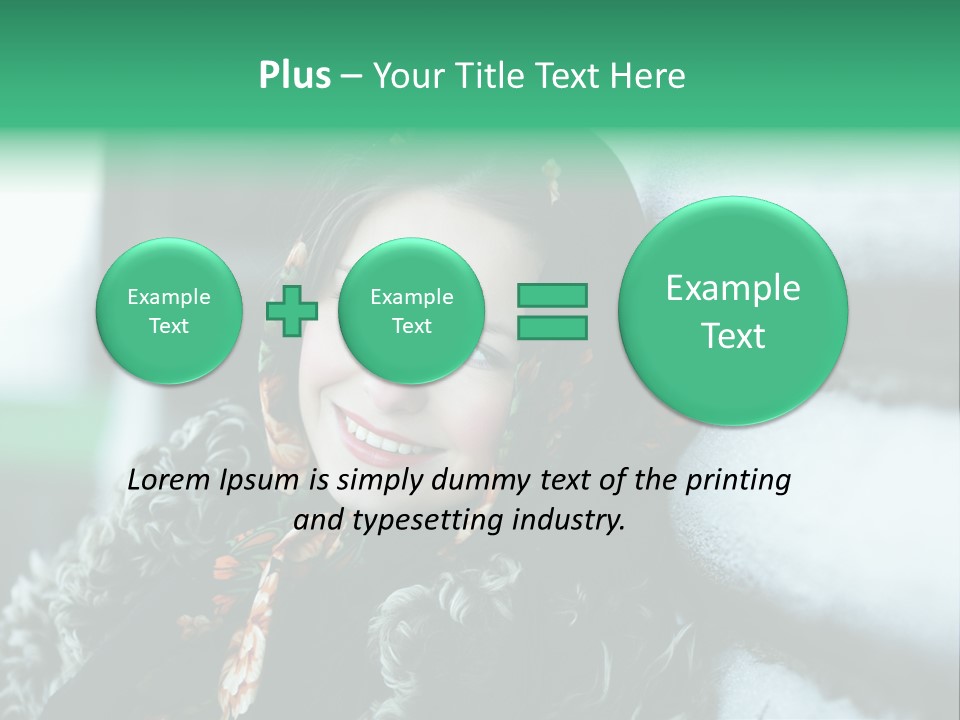 Russian Girl PowerPoint Template
