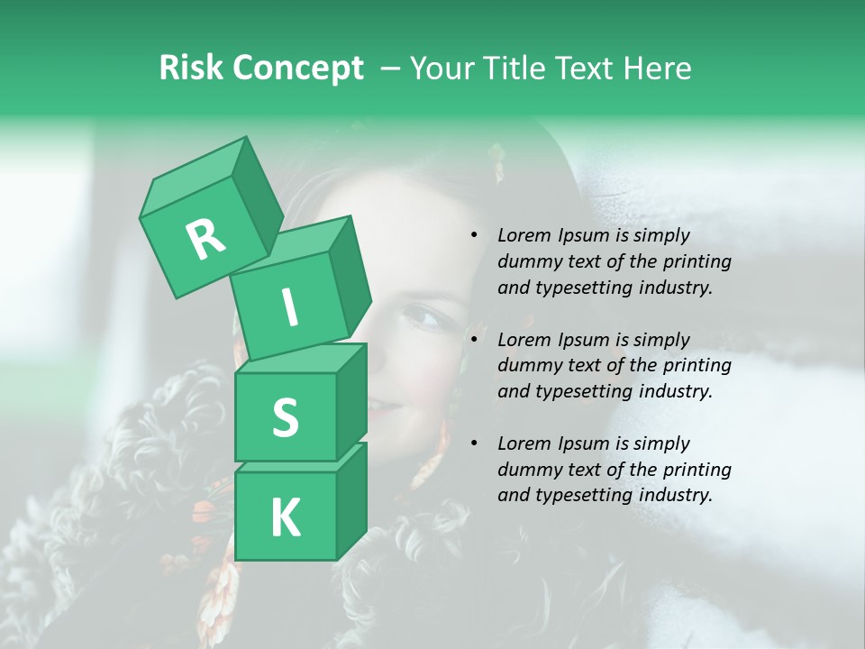 Russian Girl PowerPoint Template