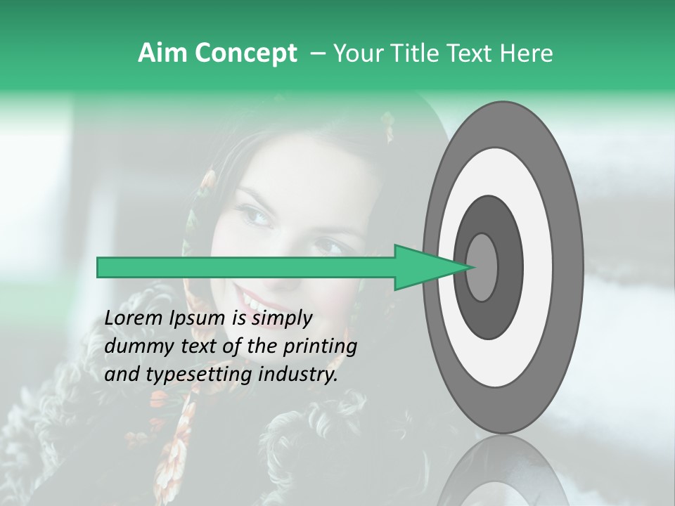 Russian Girl PowerPoint Template