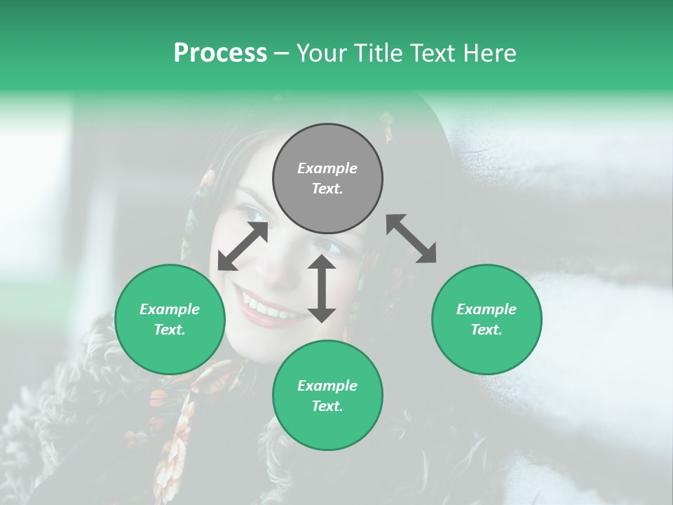 Russian Girl PowerPoint Template