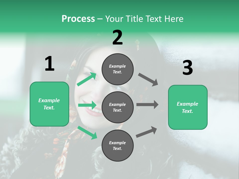 Russian Girl PowerPoint Template