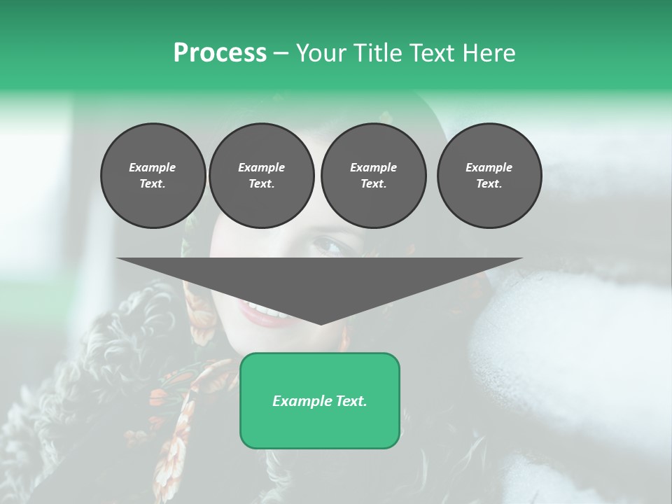 Russian Girl PowerPoint Template