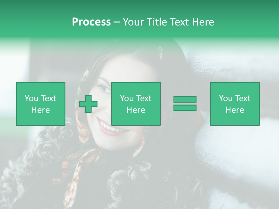 Russian Girl PowerPoint Template