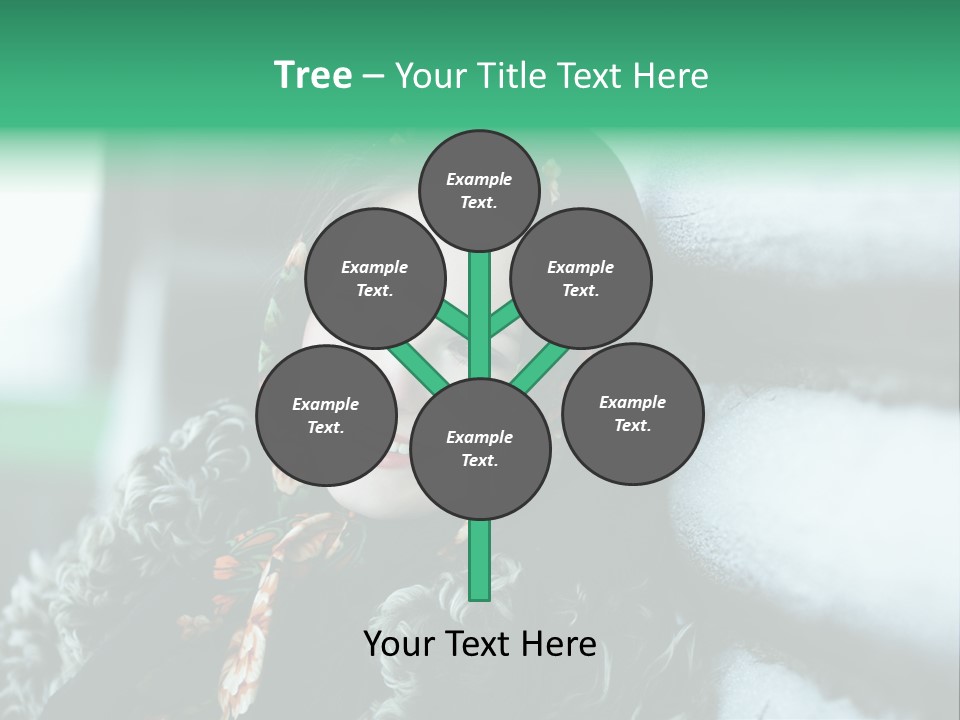 Russian Girl PowerPoint Template