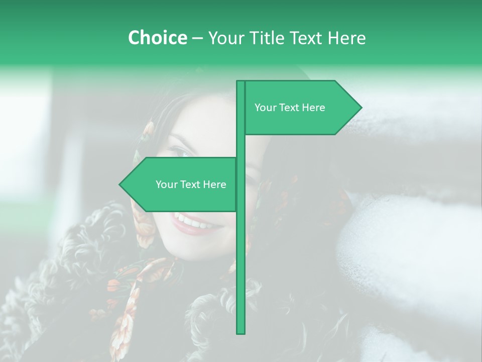 Russian Girl PowerPoint Template