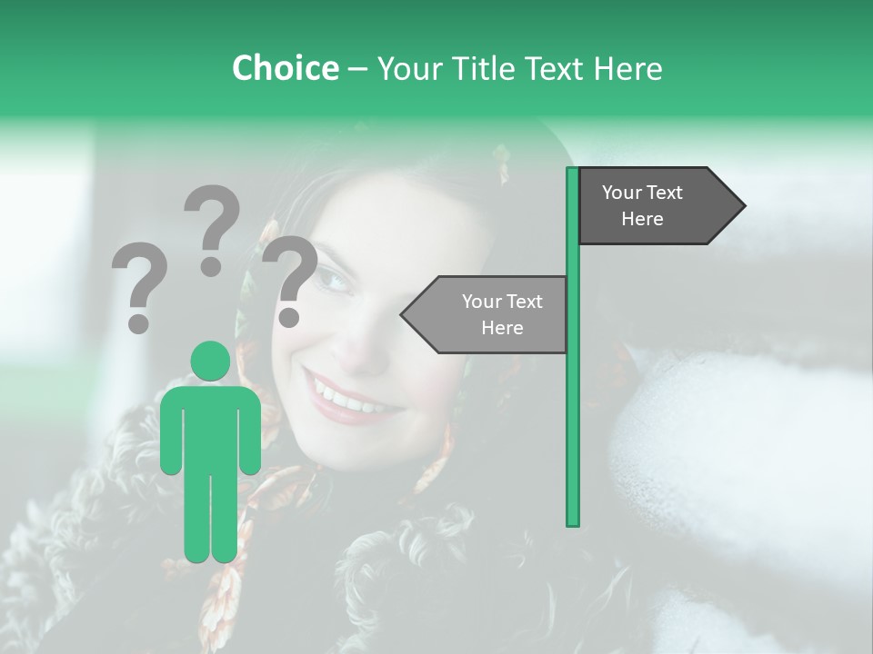 Russian Girl PowerPoint Template
