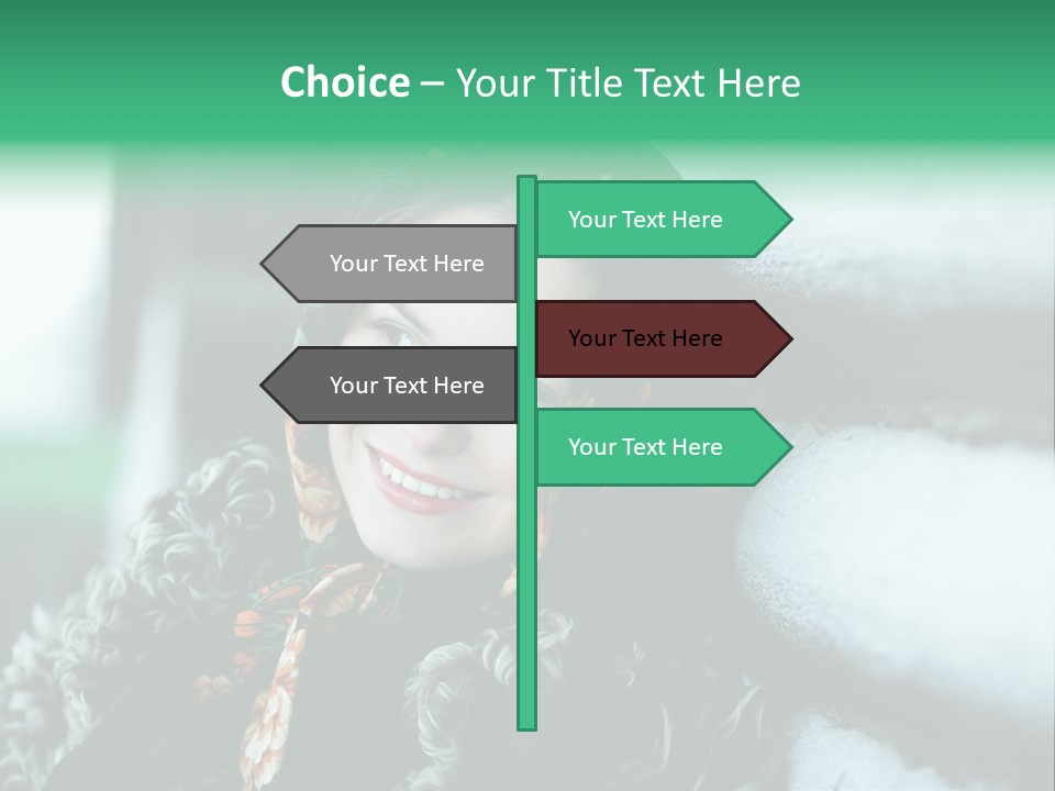 Russian Girl PowerPoint Template