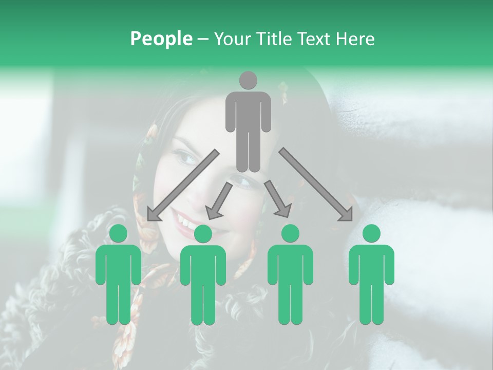 Russian Girl PowerPoint Template