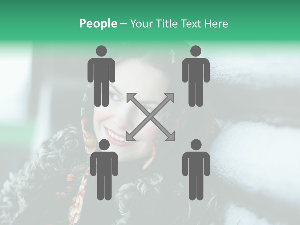 Russian Girl PowerPoint Template