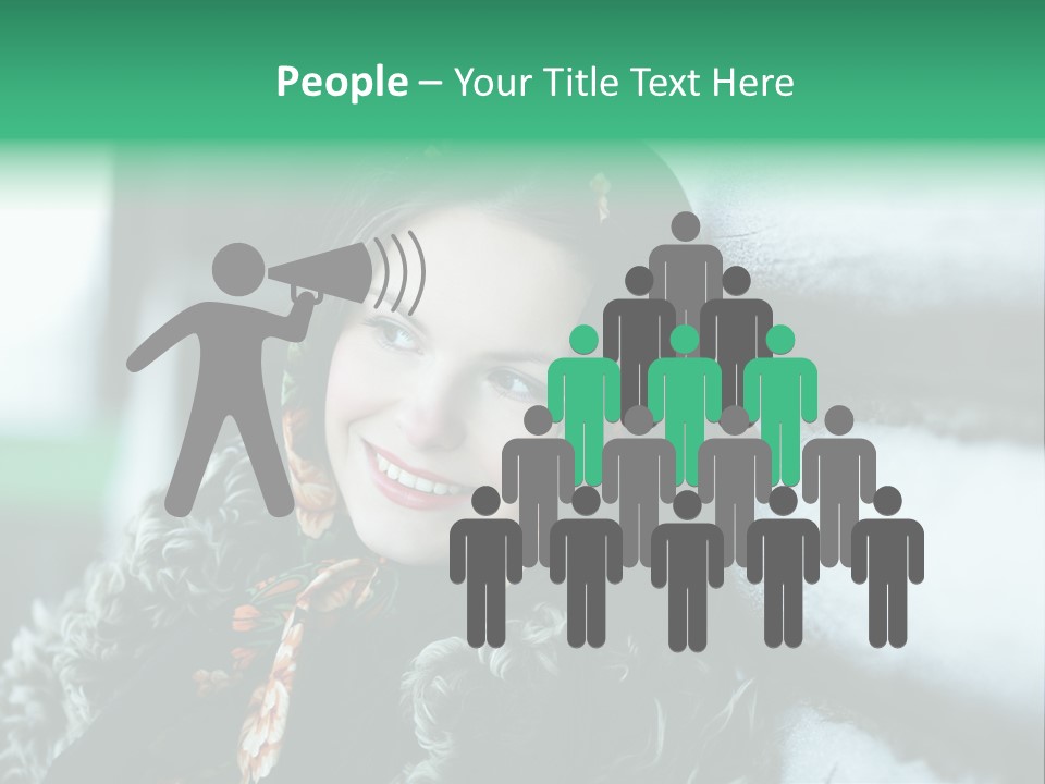 Russian Girl PowerPoint Template