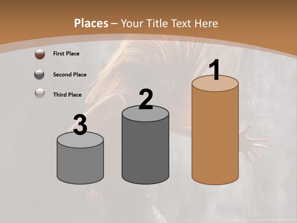 Modern Dance Poses PowerPoint Template