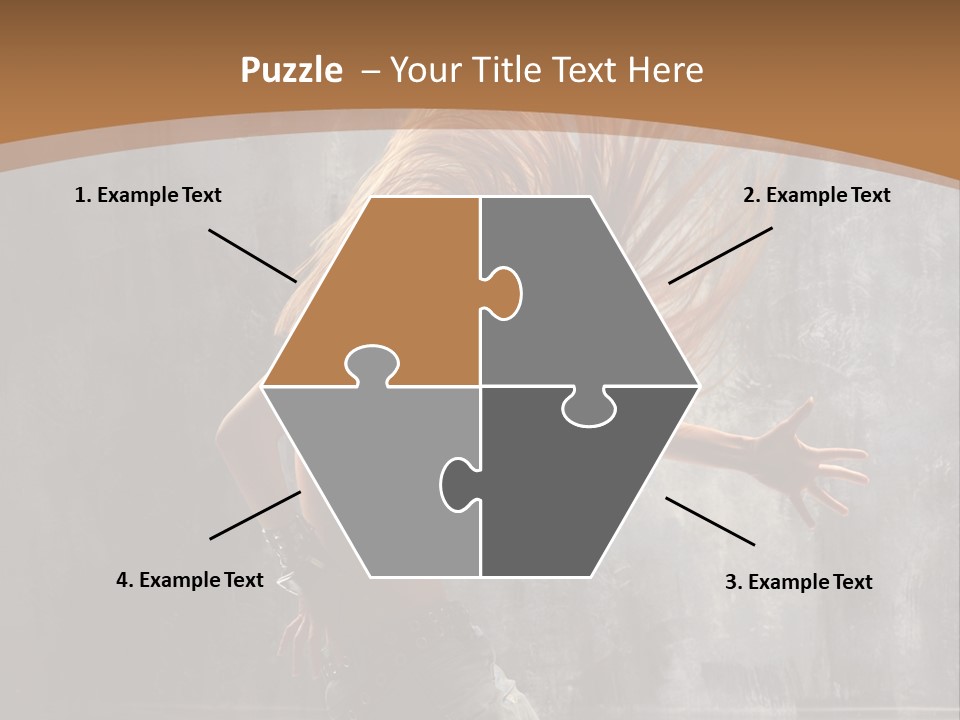 Modern Dance Poses PowerPoint Template